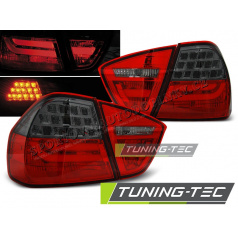 BMW E90 03.2005-08.2008 zadní lampy red smoke LED BAR