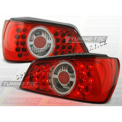 PEUGEOT 306 1993-97 ZADNÍ LED LAMPY RED WHITE