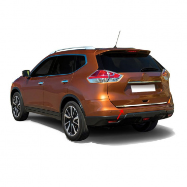 Nerez spodní kryt zadních dveří Nissan X-trail 2017+ Facelift