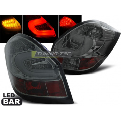 Škoda Fabia 2 2007-06.14 zadní lampy smoke LED BAR