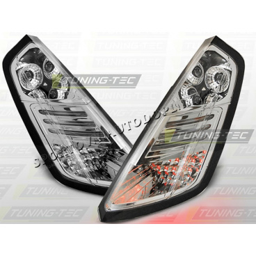 FIAT GRANDE PUNTO 2005-09 ZADNÍ LED LAMPY CHROME