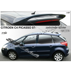 Citroen C4 Picasso 2007- zadní spoiler (EU homologace)