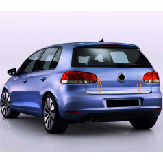 Nerez spodní lišta kufru VW Golf 6 2008-12