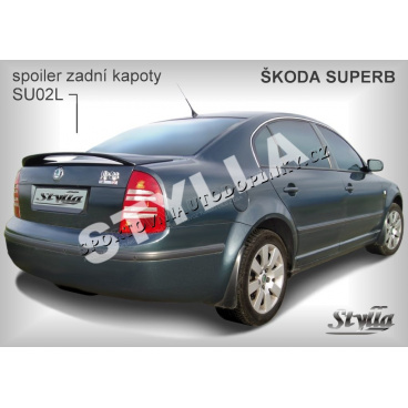 ŠKODA SUPERB spoiler zad. kapoty (EU homologace)