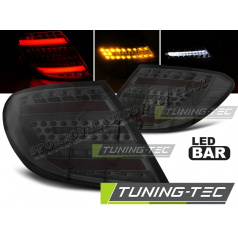 Mercedes C-klasa W204 sedan 2007-10 zadní lampy smoke LED BAR