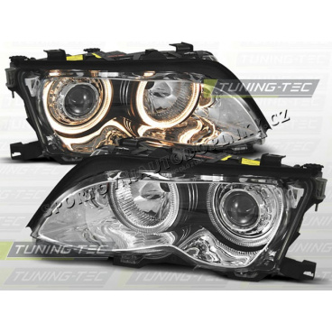 BMW E46 01-05 ANGEL EYES CHROM (LPBM85) - sedan / touring