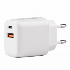 Síťová nabíječka PRO-09 USB + USB-C 20W Quick Charge 230V AMIO-02935