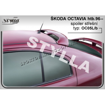 ŠKODA OCTAVIA I HTB  (96+) spoiler střešní (EU homologace)