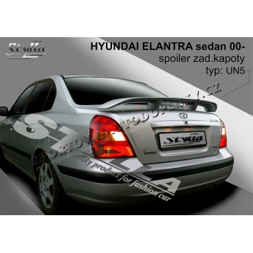 HYUNDAI ELANTRA sedan 00+ spoiler zadní kapoty (EU homologace)