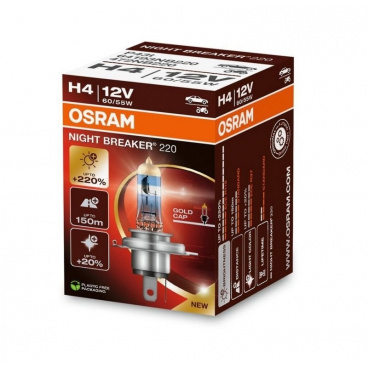 Halogenová žárovka H4 Osram NIGHT BREAKER LASER 12V  +220% 1 ks
