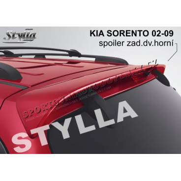 KIA SORENTO 02-09 spoiler zad. dveří horní