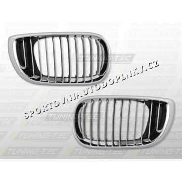 BMW E46 2001-05 SEDAN / TOURING CHROME MASKA (GRBM15)