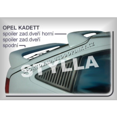 OPEL KADETT E HTB  (84-91) spoiler zad. dveří horní (EU homologace)