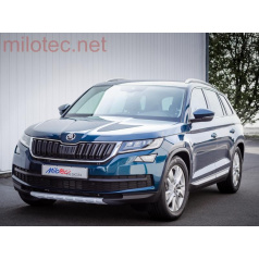 Lišty bočních dveří M-TRACK stříbrné matné Škoda Kodiaq od r.v. 2016