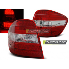 Mercedes M-Klasa W164 2005-2008 zadní LED lampy red white