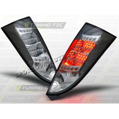 FORD FOCUS MK1 1998-04 ZADNÍ LED LAMPY BLACK