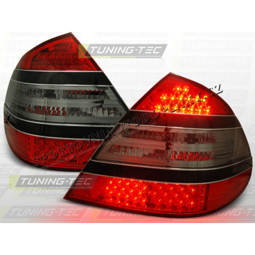 MERCEDES W 211 E-KLASA 2002-09 ZADNÍ LED LAMPY RED SMOKE