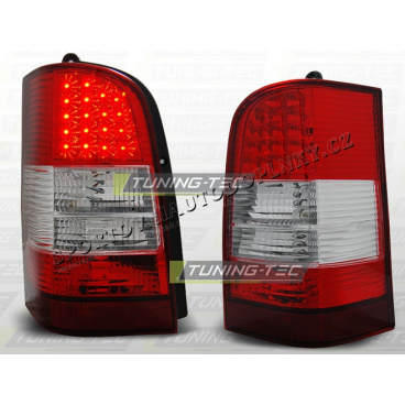 MERCEDES VITO V-KLASA W638 1996-03 ZADNÍ LED LAMPY RED WHITE