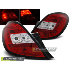 OPEL CORSA D 5D 04.2006-  ZADNÍ LED LAMPY RED WHITE