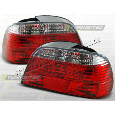 BMW E38 1994-01 ZADNÍ LAMPY RED WHITE