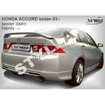 HONDA ACCORD SEDAN (03+) spoiler zad. kapoty