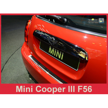 Carbon kryt- ochrana prahu zadního nárazníku Mini Cooper III F 56 2014+