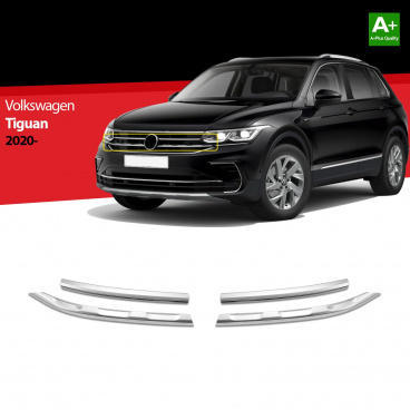 Nerez kryty přední masky VW Tiguan II 2020+