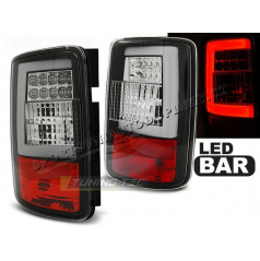 VW Caddy 2003-03.14 zadní lampy black LED bar