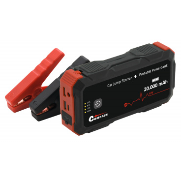 BOOSTER JUMP STARTER 20.000 mAh 2000A + powerbanka