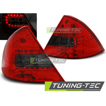 Ford Mondeo MK3 09.2000-07 zadní lampy red smoke LED