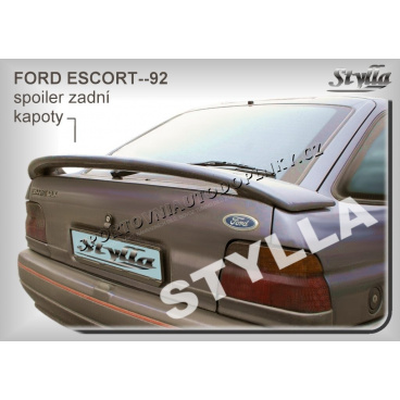 FORD ESCORT HTB  (90-92) spoiler zad. kapoty (EU homologace)