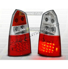 FORD FOCUS MK1 1998-04 KOMBI ZADNÍ LED LAMPY RED WHITE