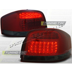 AUDI A3 2003-08 ZADNÍ LED LAMPY RED SMOKE