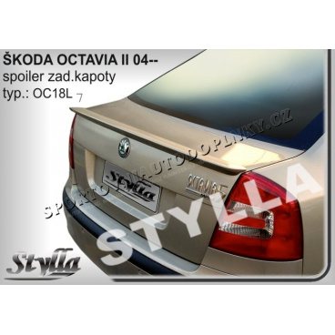 ŠKODA OCTAVIA II htb 04+ spoiler zad. kapoty (EU homologace)