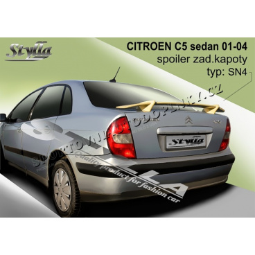 CITROEN C5 I SEDAN 01-04 spoiler zad. kapoty (EU homologace)