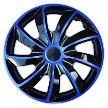 Kryty kol Quad Bicolor Blue 13-16" (po 1 ks)