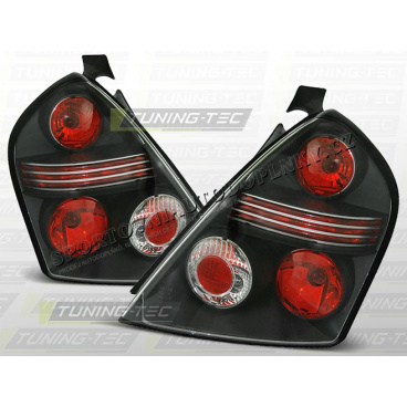 FIAT STILO 2001-08 ZADNÍ LAMPY BLACK