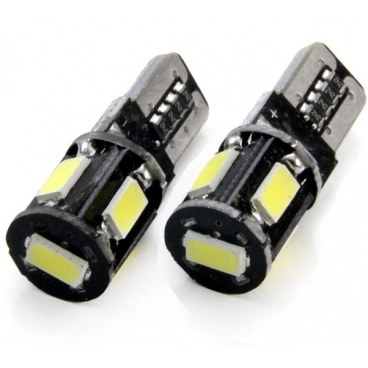 Žárovky 5SMD 5730 T10 (W5W) 12V bílá CAN-BUS